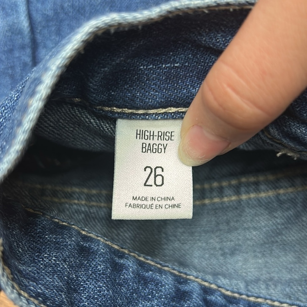 BDG High Waist Baggy Cargo denim jeans - Picture 6 of 10